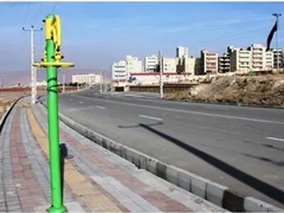 احداثجاده سلامت در شهرک مرزداران تبریز