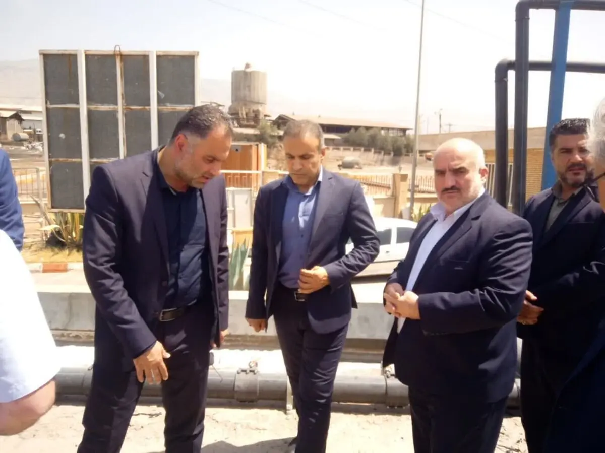 بهره‌برداری آزمایشی از تصفیه‌خانه شهرک صنعتی لوشان 