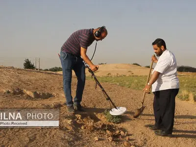 دستگیری حفاران غیرمجاز در قلعه تاریخی ادران شهرستان رباط کریم