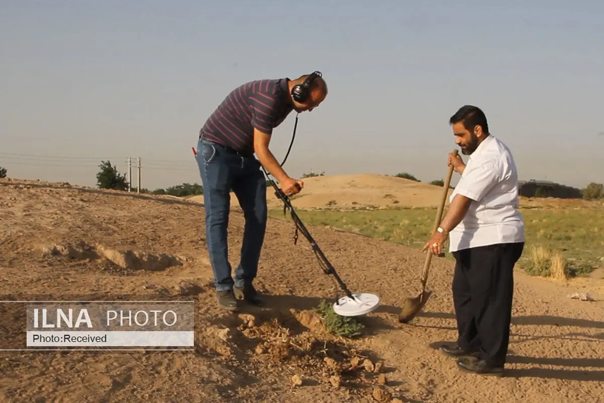 دستگیری حفاران غیرمجاز در قلعه تاریخی ادران شهرستان رباط کریم