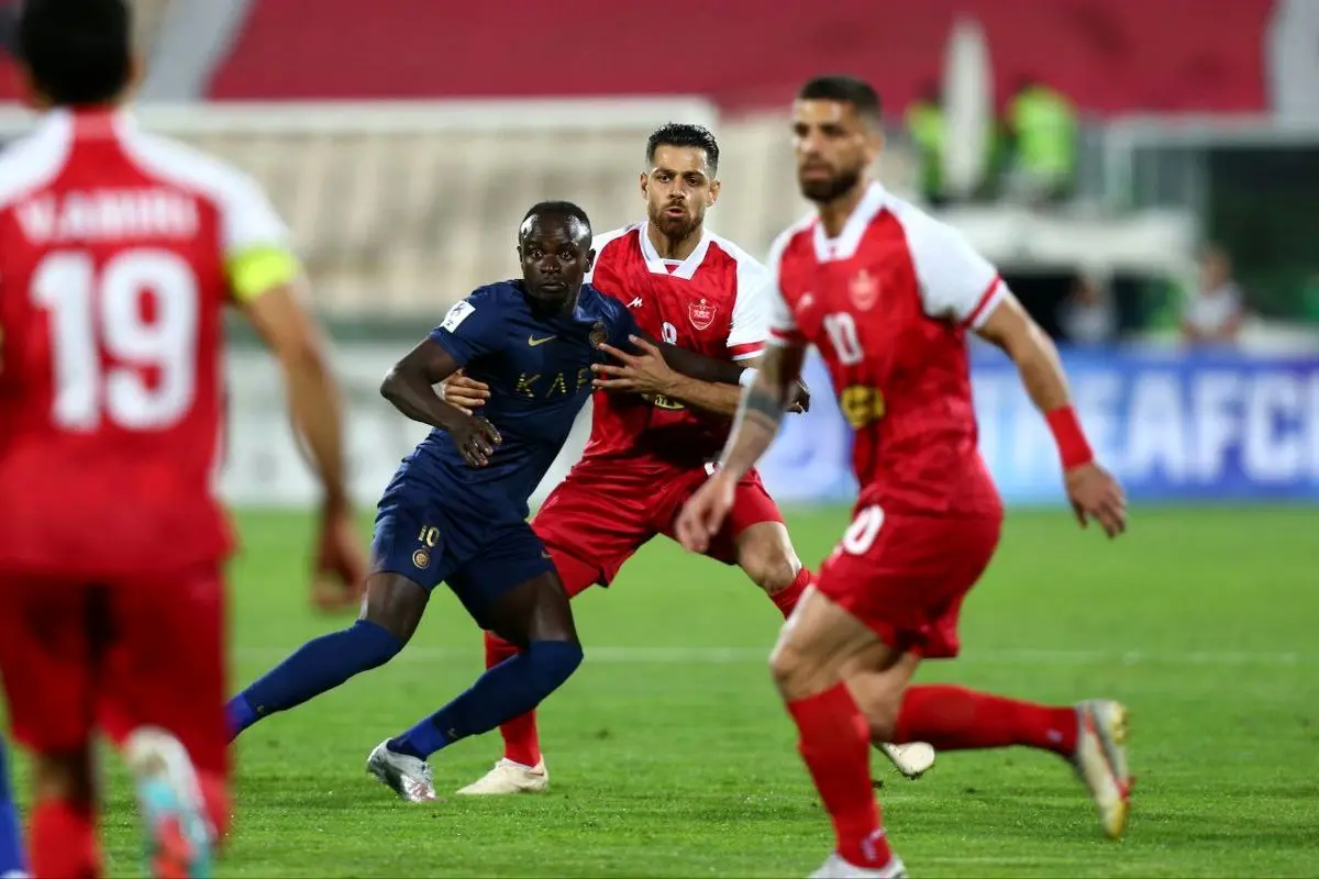 پرسپولیس 0 - 2 النصر / شکست میزبان 10 نفره مقابل یاران رونالدو