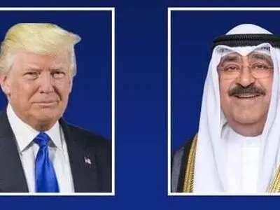 گفتگوی امیر کویت و ترامپ درباره روابط دوجانبه 