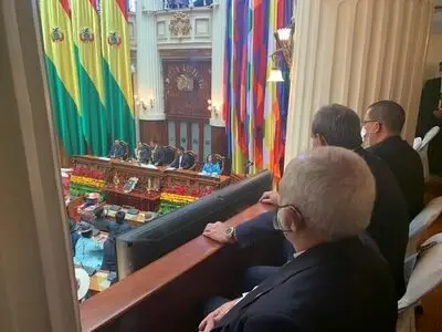 ظریف در مراسم تحلیف رییس جمهور جدید بولیوی شرکت کرد