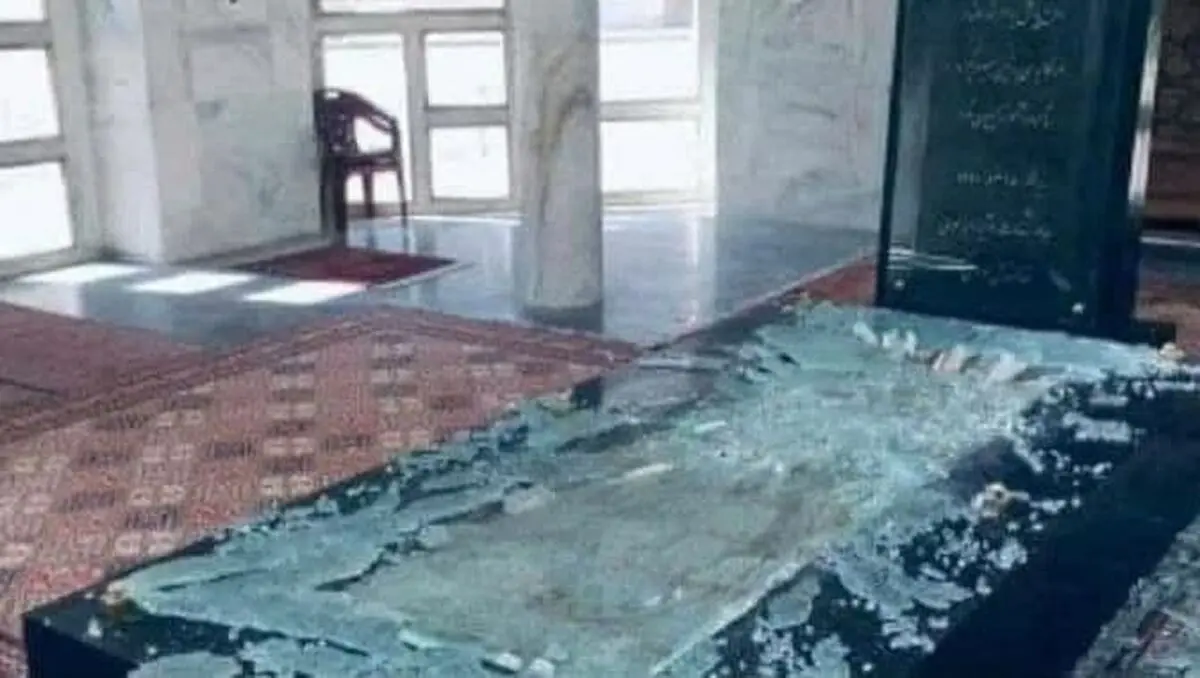 تخریب مقبره «احمد شاه مسعود» توسط طالبان

