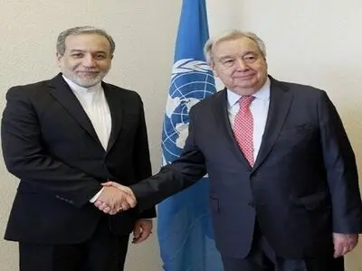 عراقجي يبحث مع غوتيريش "قضايا الأمن الدولي" في جنيف