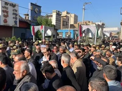 پیکر مطهر شهیدان گمنام دفاع مقدس در اهواز تشییع شد