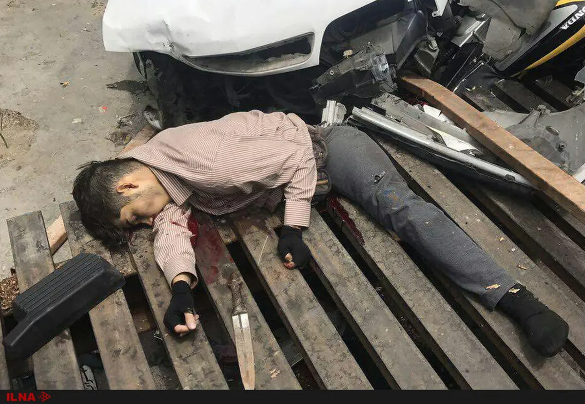 تصادف خودروی زانتیا با فرد زورگیر عمدی نبوده است