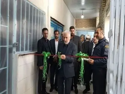 طرح‌های عمرانی و اشتغالزایی در زندان مرکزی قزوین به بهره‌برداری رسید