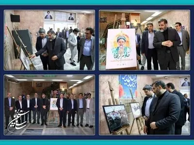 افتتاح نمایشگاه عکس«شهید خدمت» در محل سازمان سینمایی