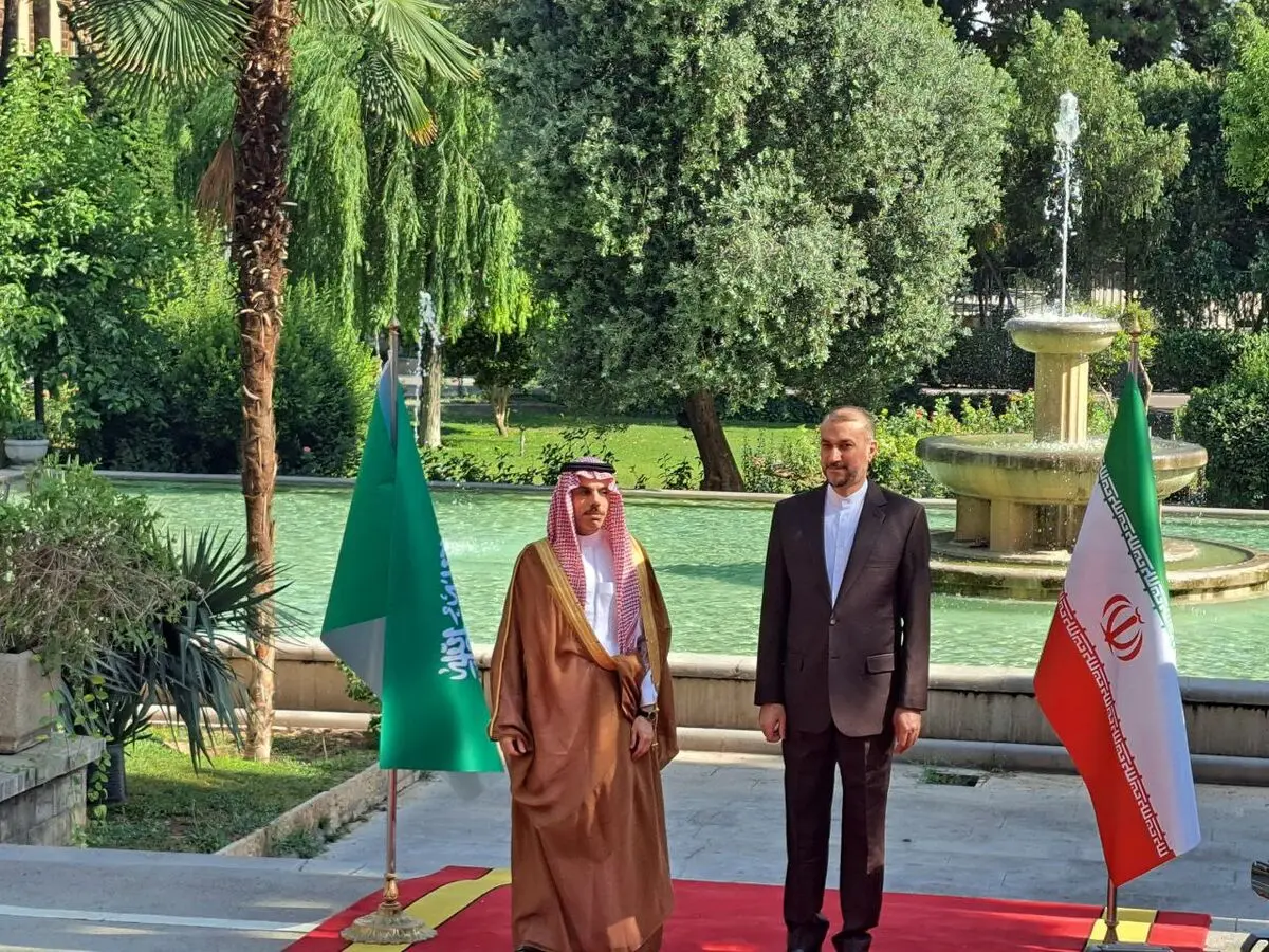 امیرعبداللهیان با «بن‌فرحان» دیدار کرد