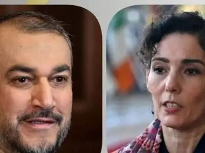 مباحثات هاتفیة بین وزیري خارجیة إیران وبلجیکا