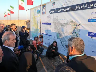 افتتاح قطعه پایانی بزرگراه زابل-زاهدان با حضور رئیس‌جمهور