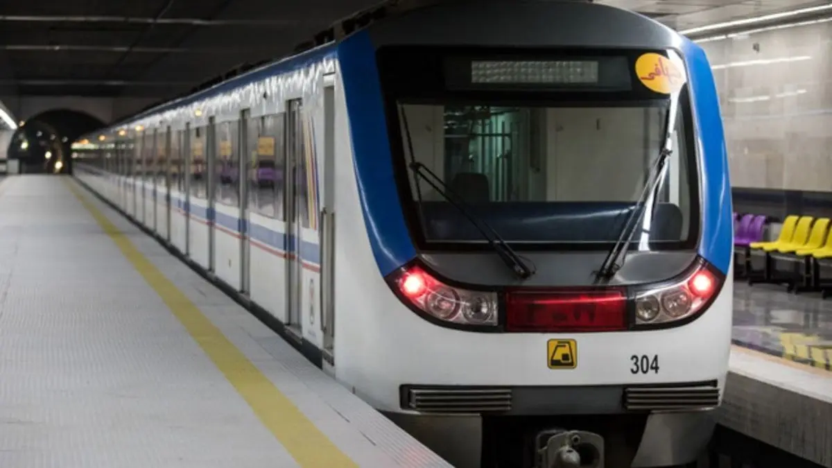 کاهش سرفاصله حرکت قطارهای مترو