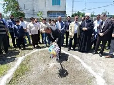 ساخت مدرسه در حویق به همت یک خیّر گیلانی
