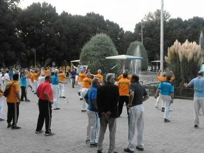 همایش بزرگ ورزش صبحگاهی به مناسبت دهه کرامت