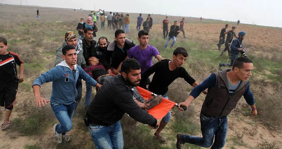 یک جوان فلسطینی دیگر در عزه به شهادت رسید