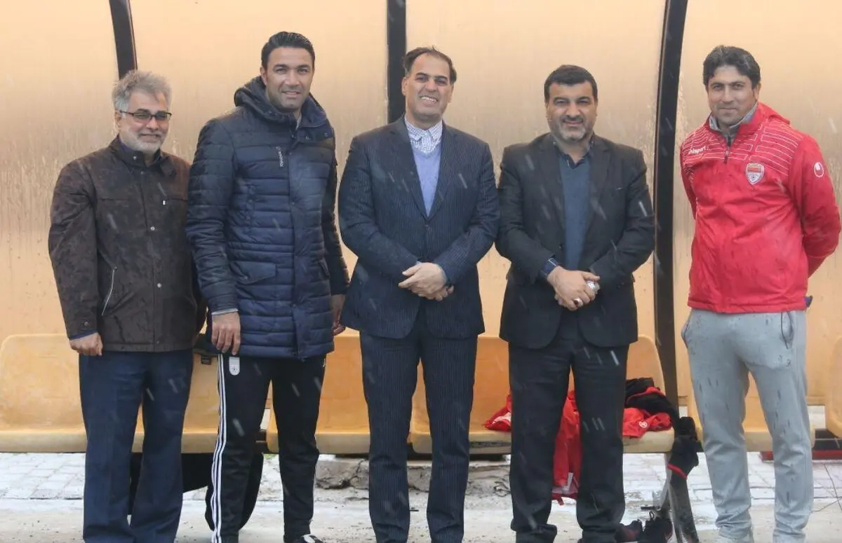 باران تمرین فولاد را نیمه تمام گذاشت (گزارش تصویری)