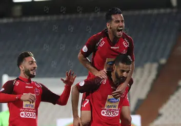 پرسپولیس ۲ - پیکان یک/ جشن پیروزی در ورزشگاه خالی