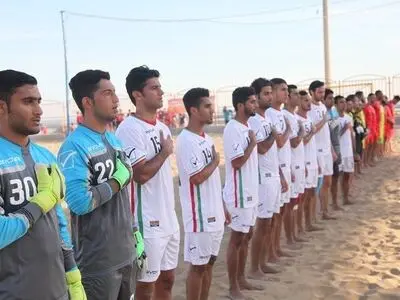 دومین برد ملی پوشان ساحلی ایران مقابل لبنان