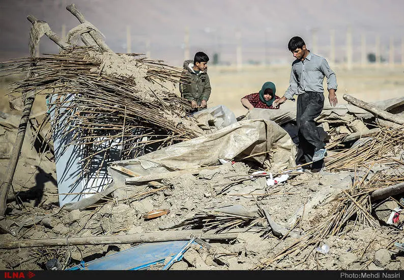 خسارات زلزله غرب کشور در روستاهای کرمانشاه