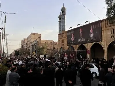 تشییع باشکوه پیکر آیت‌الله سید علی شفیعی در اهواز