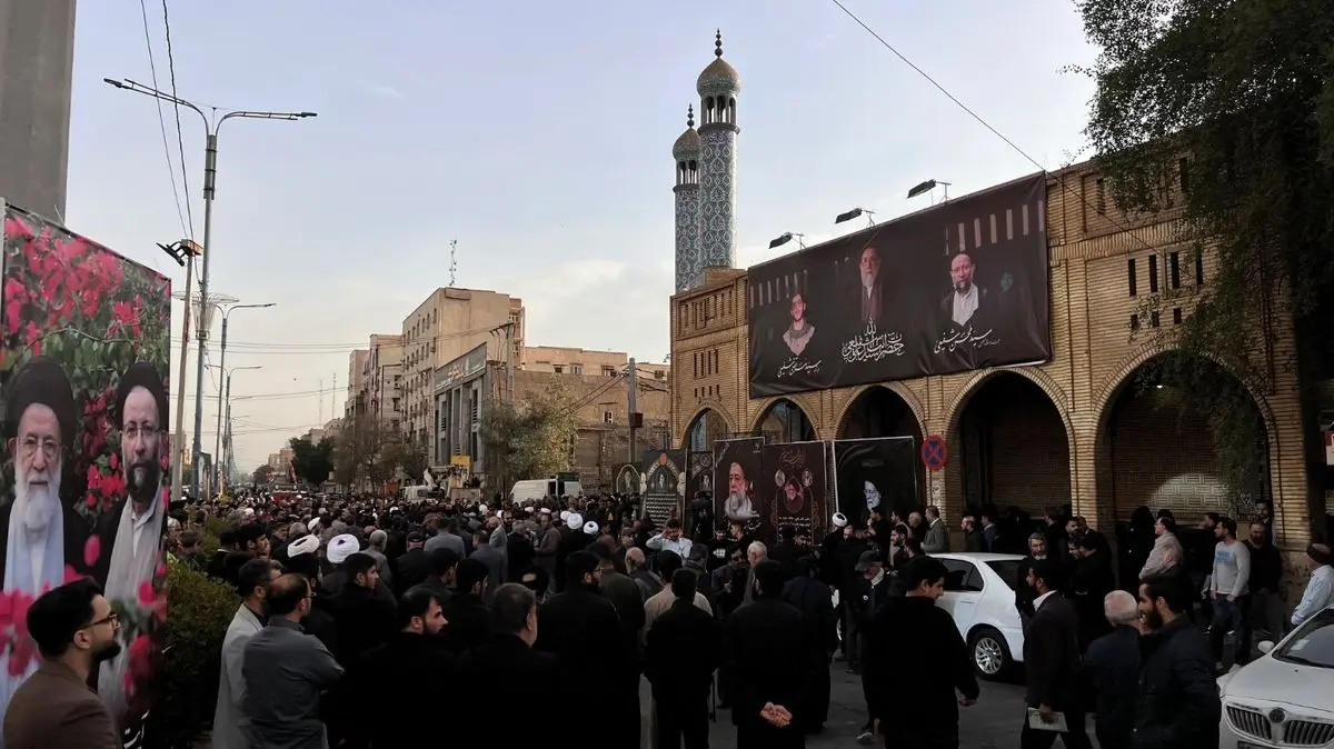 تشییع باشکوه پیکر آیت‌الله سید علی شفیعی در اهواز