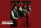 محمدرضا حکیمی در موزه سینما به تماشای «مهدی که به دنیا آمد» نشست