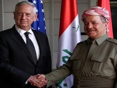 ماتیس خطاب به بارزانی: همه‌پرسی برای آمریکا غیرمنتظره بود