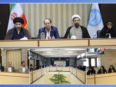 دیدار رئیس دانشگاه تهران با معاون حشدالشعبی و جمعی از عراقی‌های علاقه‌مند به تحصیل در ایران