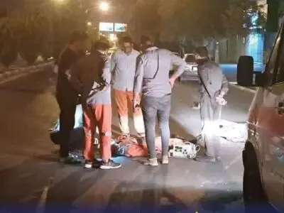 مصدومیت دو پاکبان شهرداری زنجان در دو حادثه‌ی تصادف