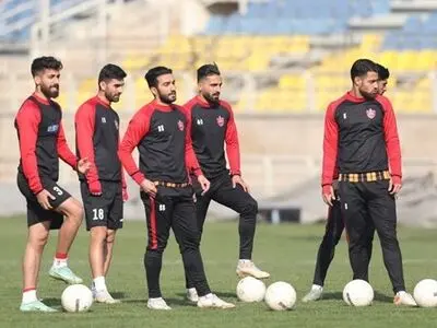  برگزاری آخرین تمرین پرسپولیس پیش از ون پارس