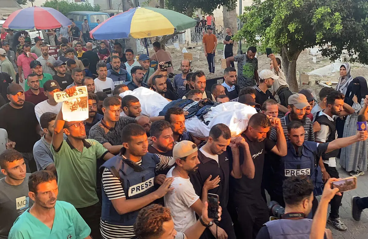 شمار روزنامه‌نگاران شهید در غزه به ۲۰۹ نفر افزایش یافت