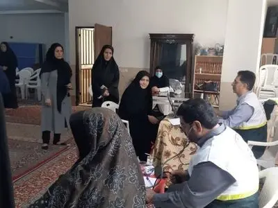 ارائه خدمات درمان رایگان در منطقه محمد شهر کرج