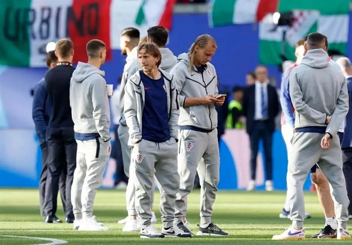 اعلام ترکیب اصلی تیم‌‌های ملی کرواسی و ایتالیا
