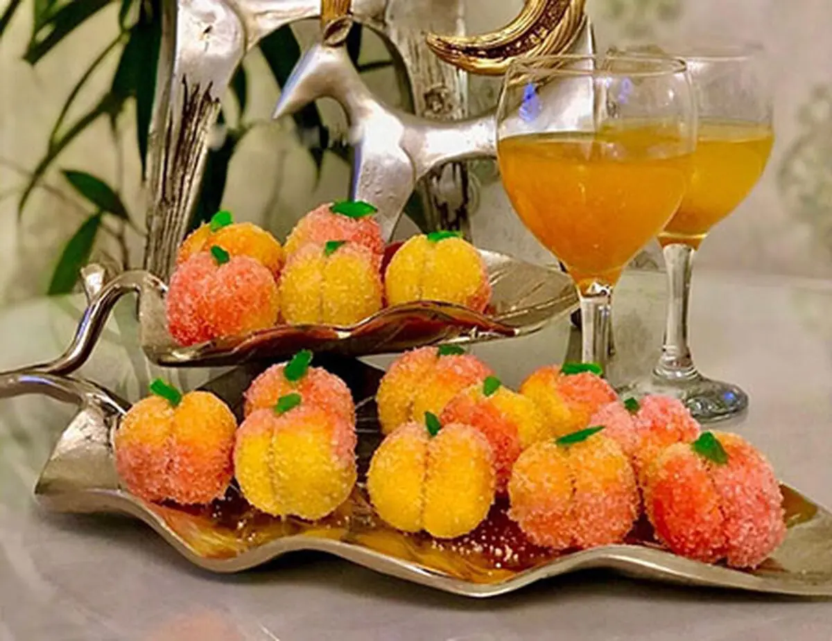 دستور تهیه شیرینی هلویی خانگی و خوشمزه 