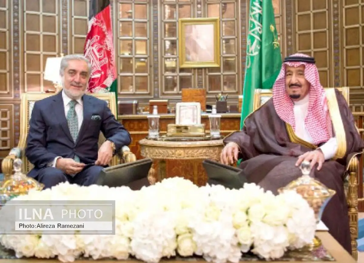 دیدار پادشاه سعودی با «عبدالله عبدالله»