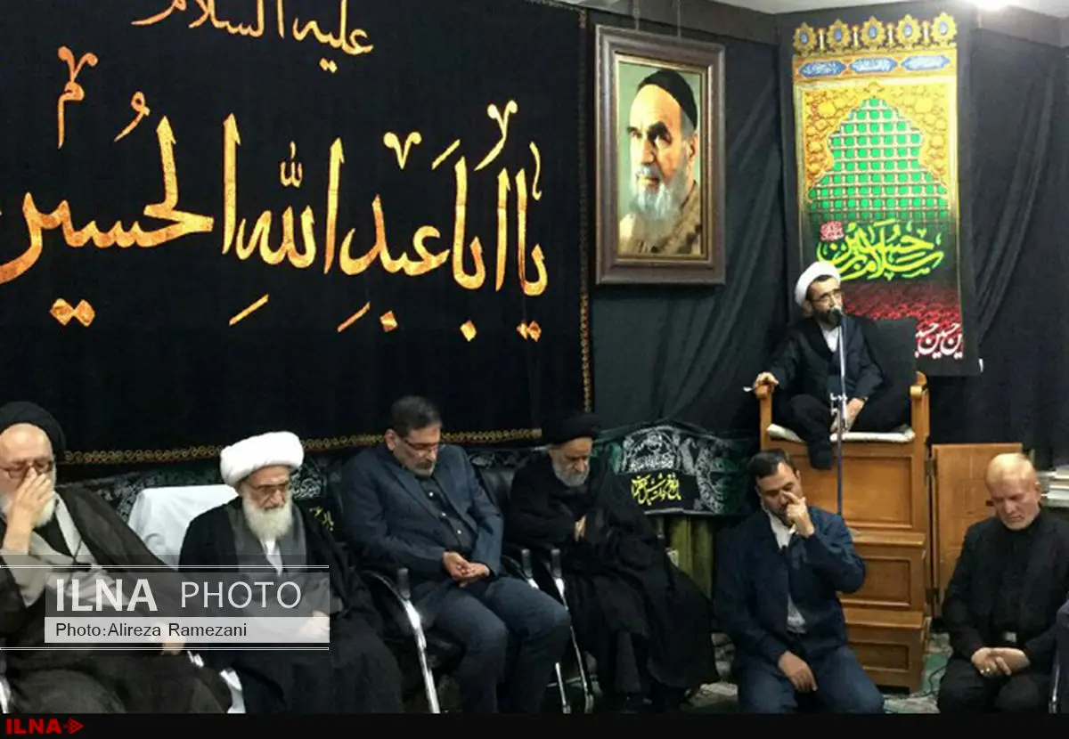حضور شمخانی در مراسم سوگواری بیت آیتالله نوری همدانی