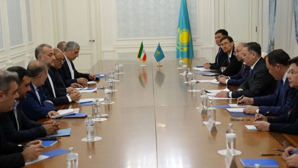 دیدار امیرعبداللهیان با وزرای امور خارجه قزاقستان و جمهوری آذربایجان