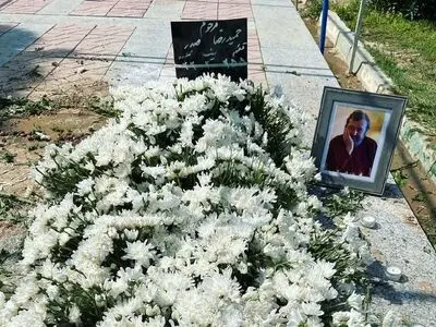 پیکر حمیدرضا صدر در قطعه هنرمندان  به خاک سپرده شد