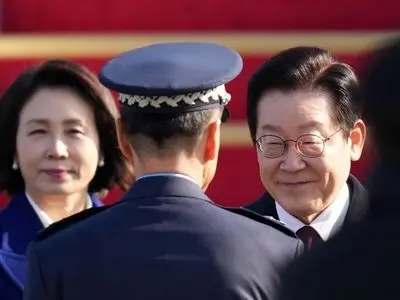 رئیس‌جمهور کره جنوبی وارد پکن شد