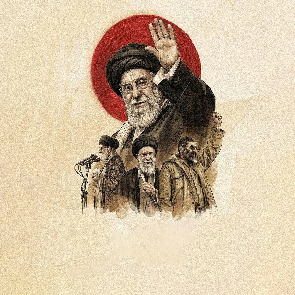 نام پربرکت «قائد شهید» بر پیشانی کاروان اعزامی ایران به بازی‌های داخل سالن ریاض