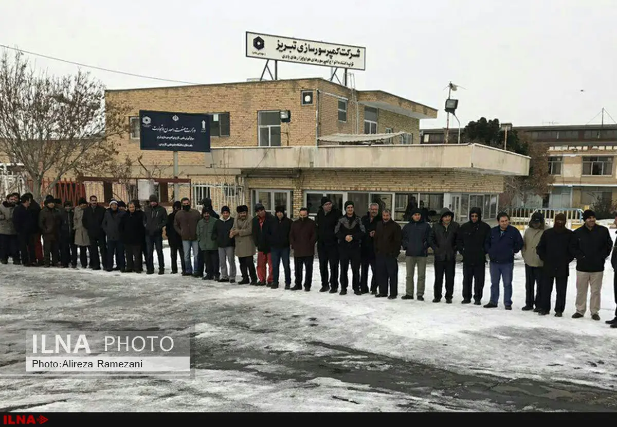 بخشی از مطالبات کارگران کمپروسورسازی تبریز پرداخت شد
