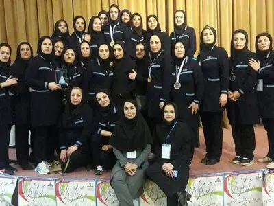 نایب قهرمانی تیم شنا نفت اهواز در المپیاد ورزشی بانوان 26 سال