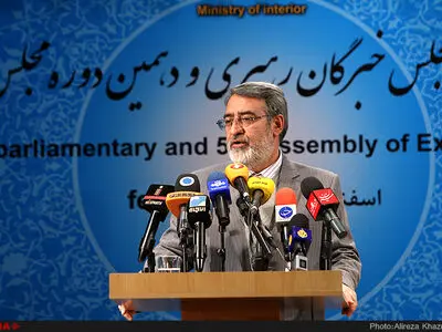 نشست خبری  وزیر کشور 