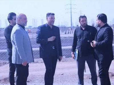 بازدید نمایندگان وزیر فرهنگ و ارشاد اسلامی از روند ساخت مسکن هنرمندان در شهرک هنر پرند