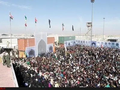 فیلم/اوج شلوغی و ازدحام در مرز مهران