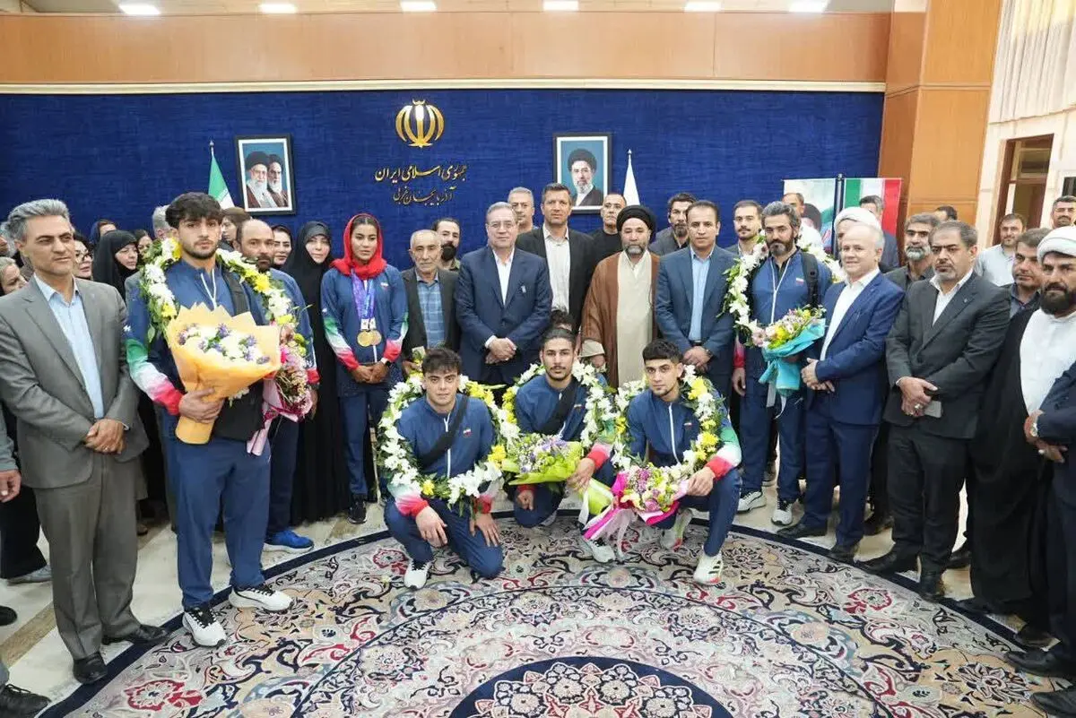 استقبال از قهرمانان آذربایجان‌غربی در بازی‌های آسیایی ۲۰۲۶