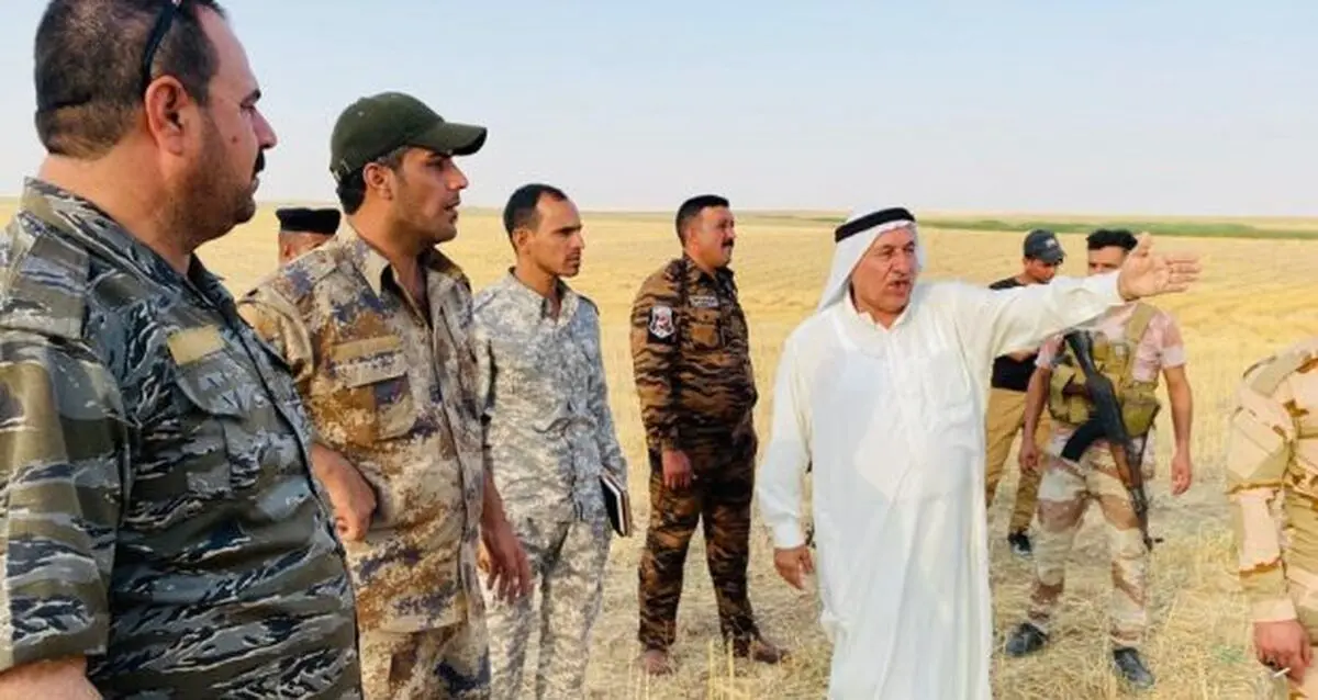 عملیات امنیتی ارتش و الحشد الشعبی در جنوب موصل

