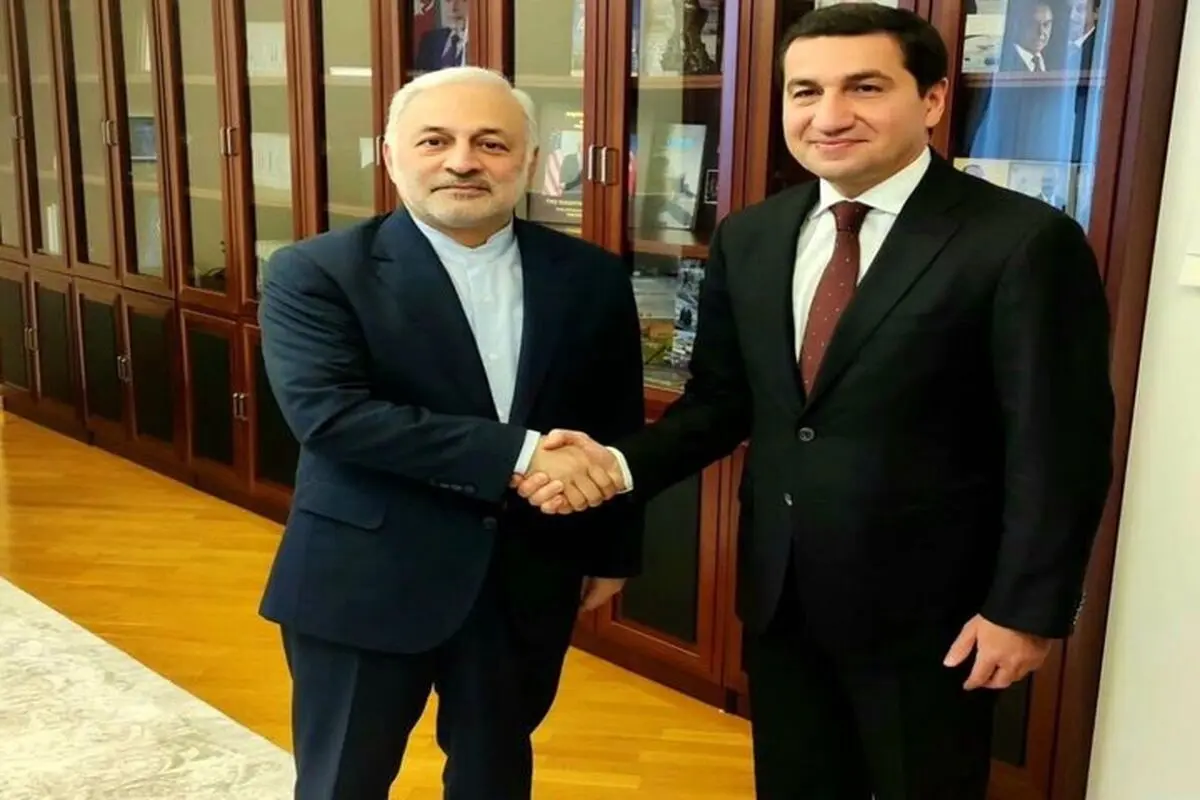 دیدار جلال زاده با دستیار رئیس جمهور آذربایجان
