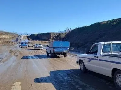 محور سمنان - فیروزکوه بازگشایی شد